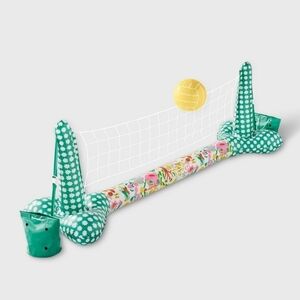 Vacation Inflatable Volleyball Pool Set Yellow/Green Roller Rabbit X Target